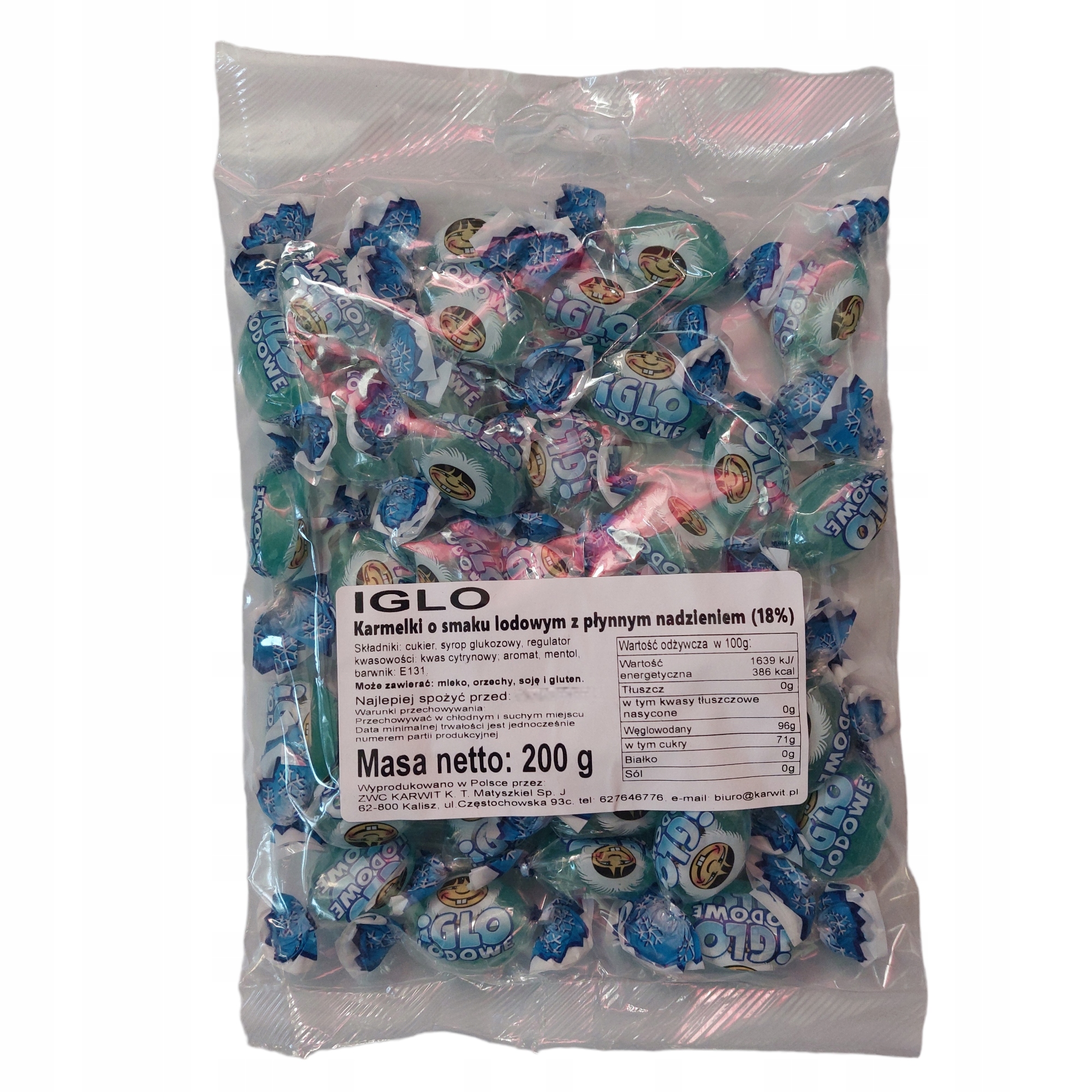 Cukierki IGLO 200g lodowy — 6