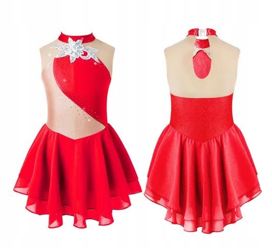 Strój Do Gimnastyki Balet Body Sukienka Do Tańca 164 170 Nr 1177