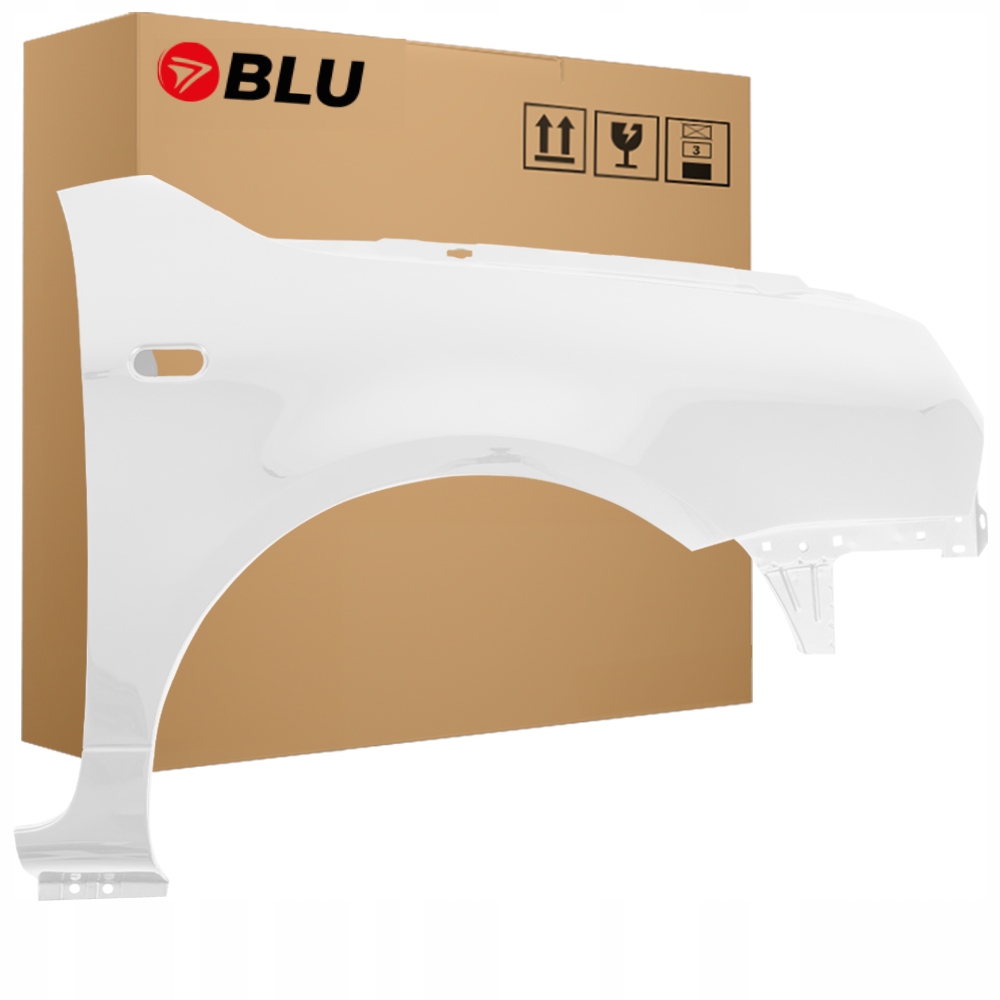 Blu Blatník Vw Lupo LB9A pravý bílý 98-05 přední