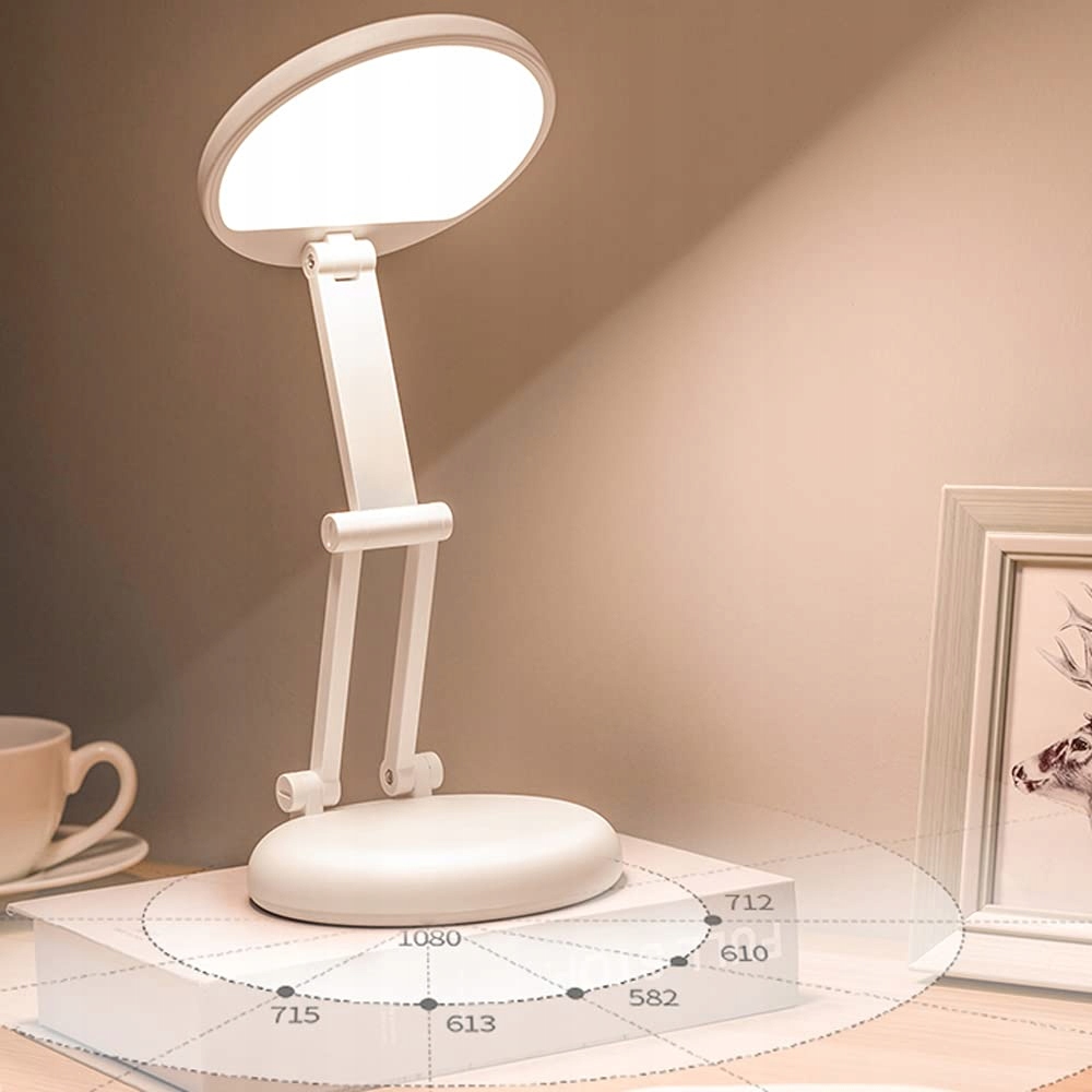 LAMPKA BIURKOWA LED SZKOLNA NOCNA BIURKO 2400mAh Kolekcja lampka biurkowa