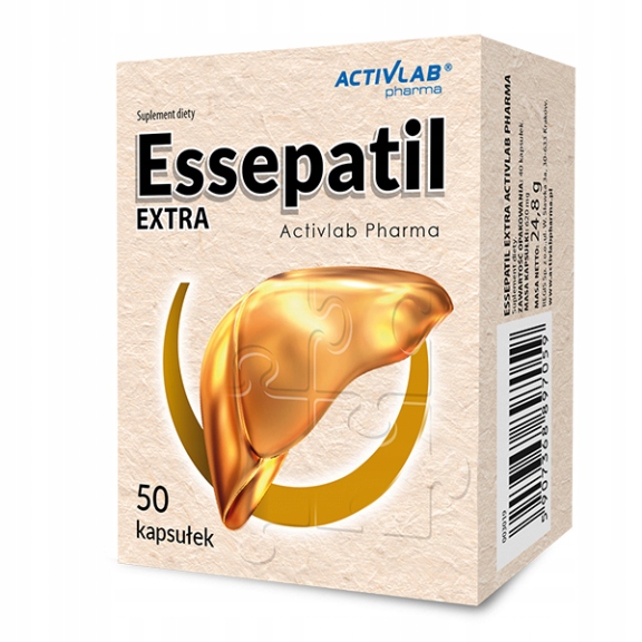 Essepatil Extra softgel 60 kapsułek ZDROWA WĄTROBA