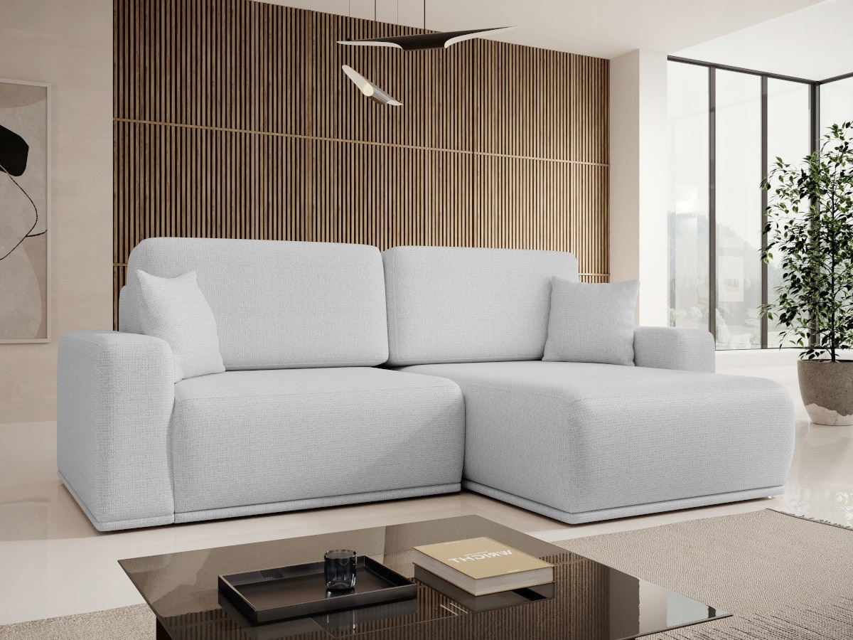 Moderní malý Rohová Sedací Souprava 250x160x93 funkce spaní Kontejner Omega O-sofa