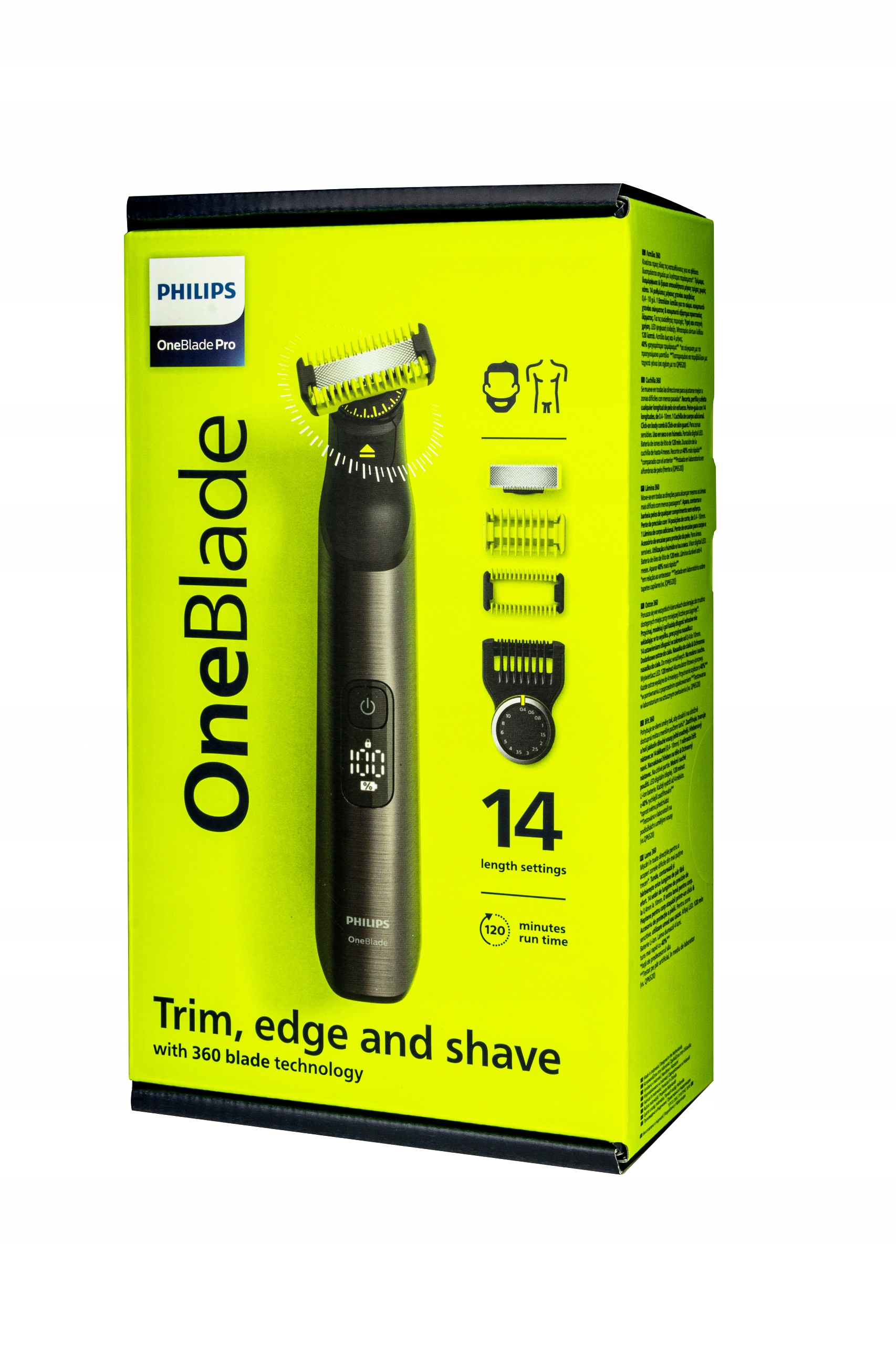 GOLARKA PHILIPS ONEBLADE PRO QP6551/15 ZESTAW ETUI Model GOLARKA PHILIPS ONEBLADE PRO QP6551/15 ZESTAW ETUI