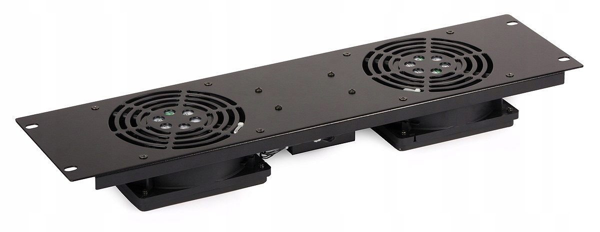 Panel Ventilátorov A19-2 W Pre Skriňu Rack