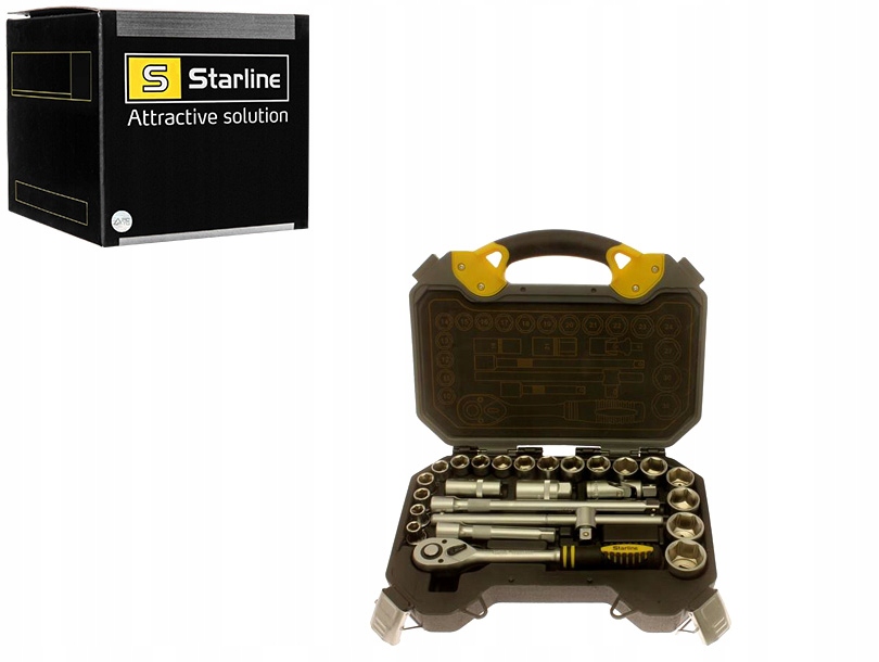 Sada S Račňou 1 2" 25KS Račňa 72 S Nástavcami 10-32 MM