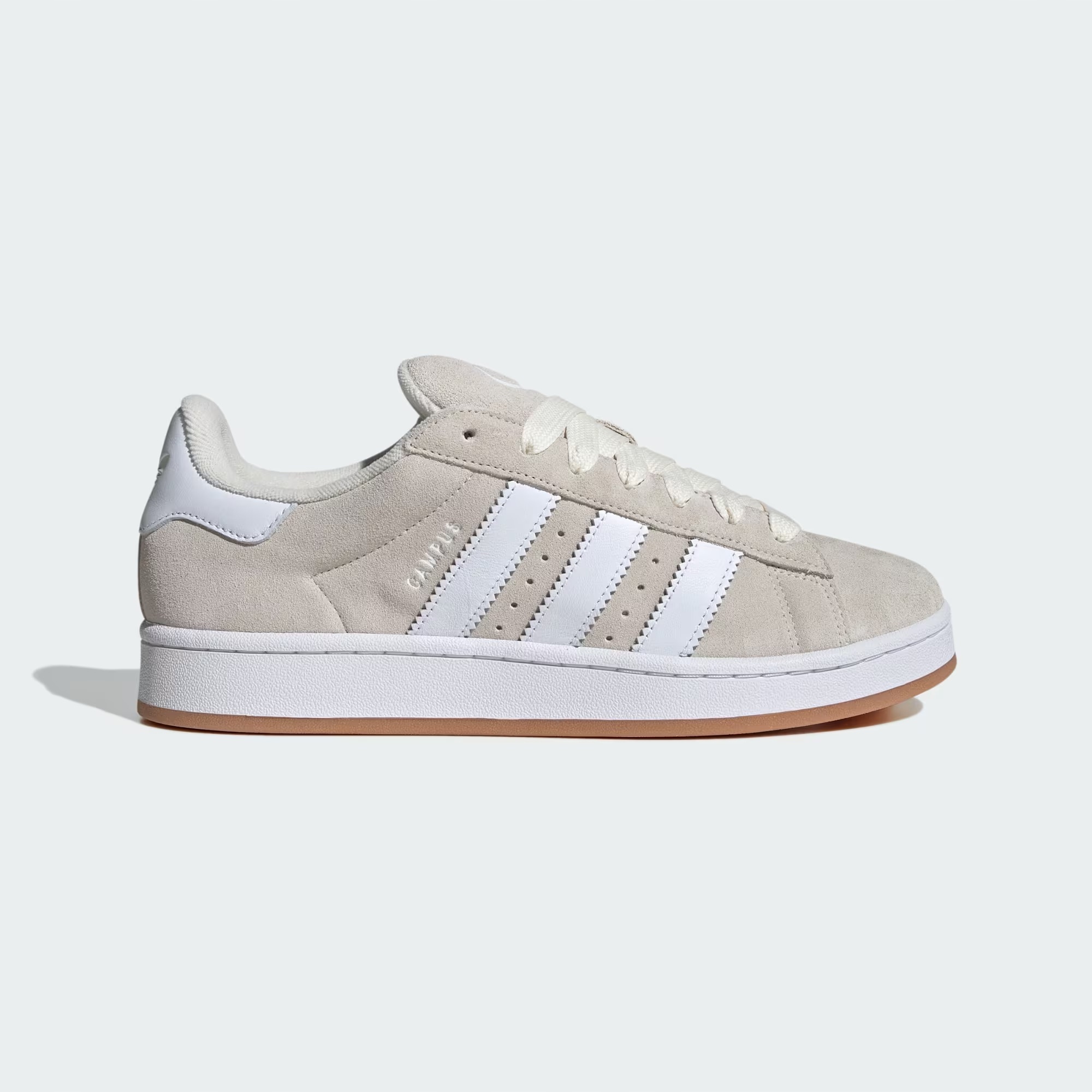 Unisexové boty Adidas Campus 00s ID1435 bílé krémové kožené retro 36