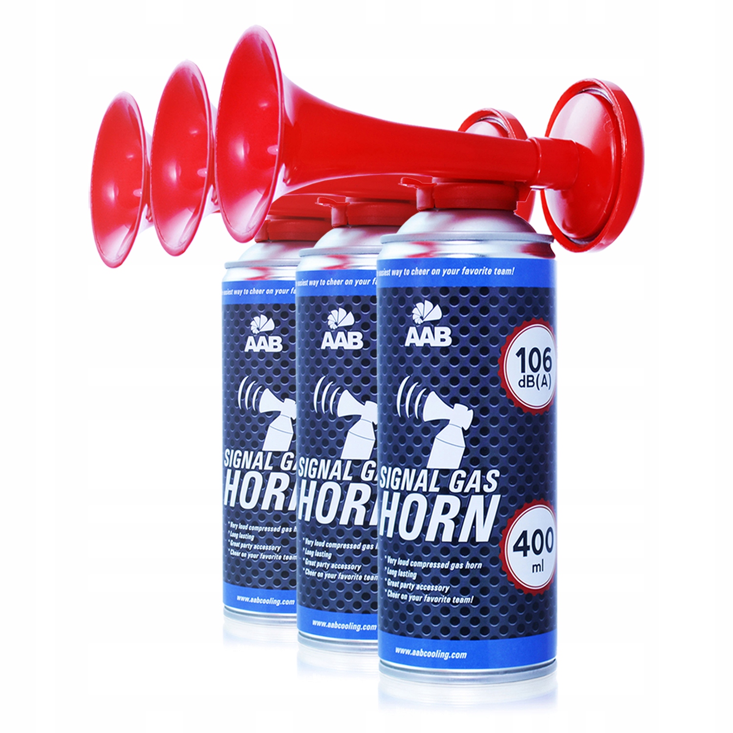 

Aab Trąbka-kibica Na Powietrze Fanfara 400-ml x3
