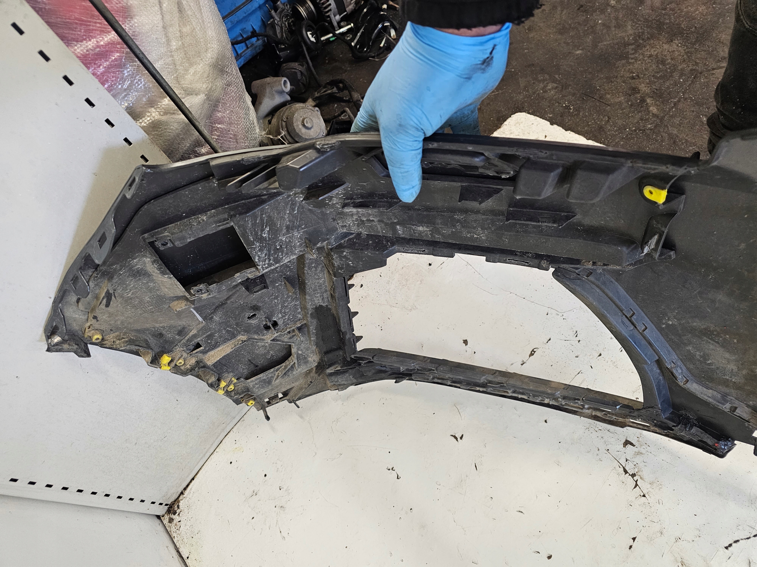 AUDI SQ7 LIFT 4M0 bumper front front LIFT LZ7S