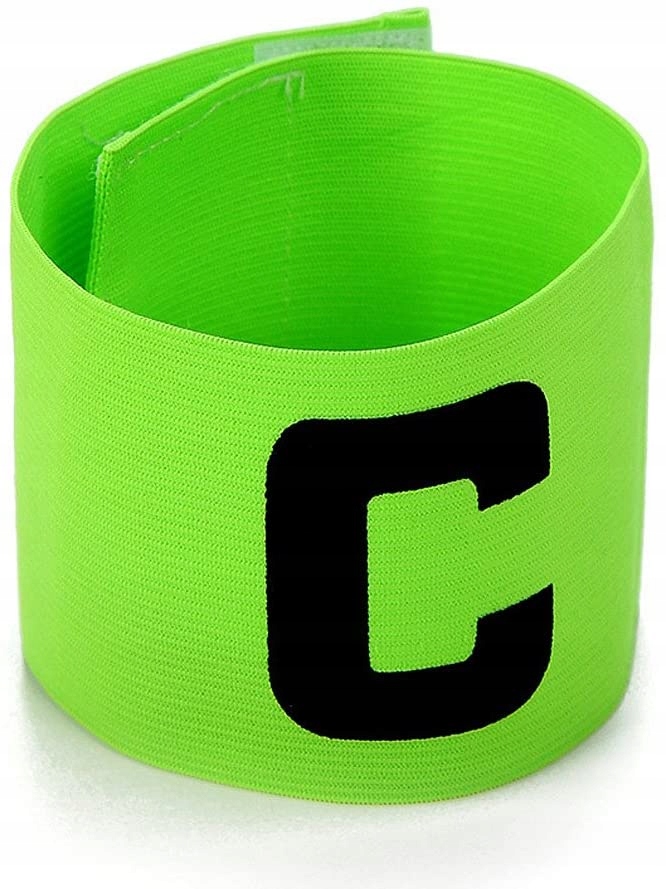 

Opaska Kapitana Czarna Zielona Piłka Nożna Kapitan