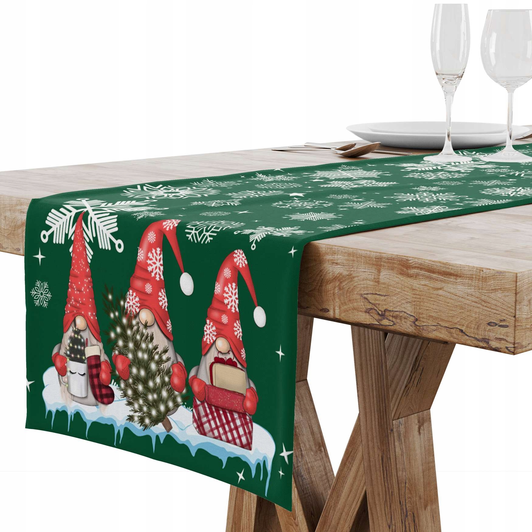 

Obrus Bieżnik 40x140 Matowy Gładki Świąteczny