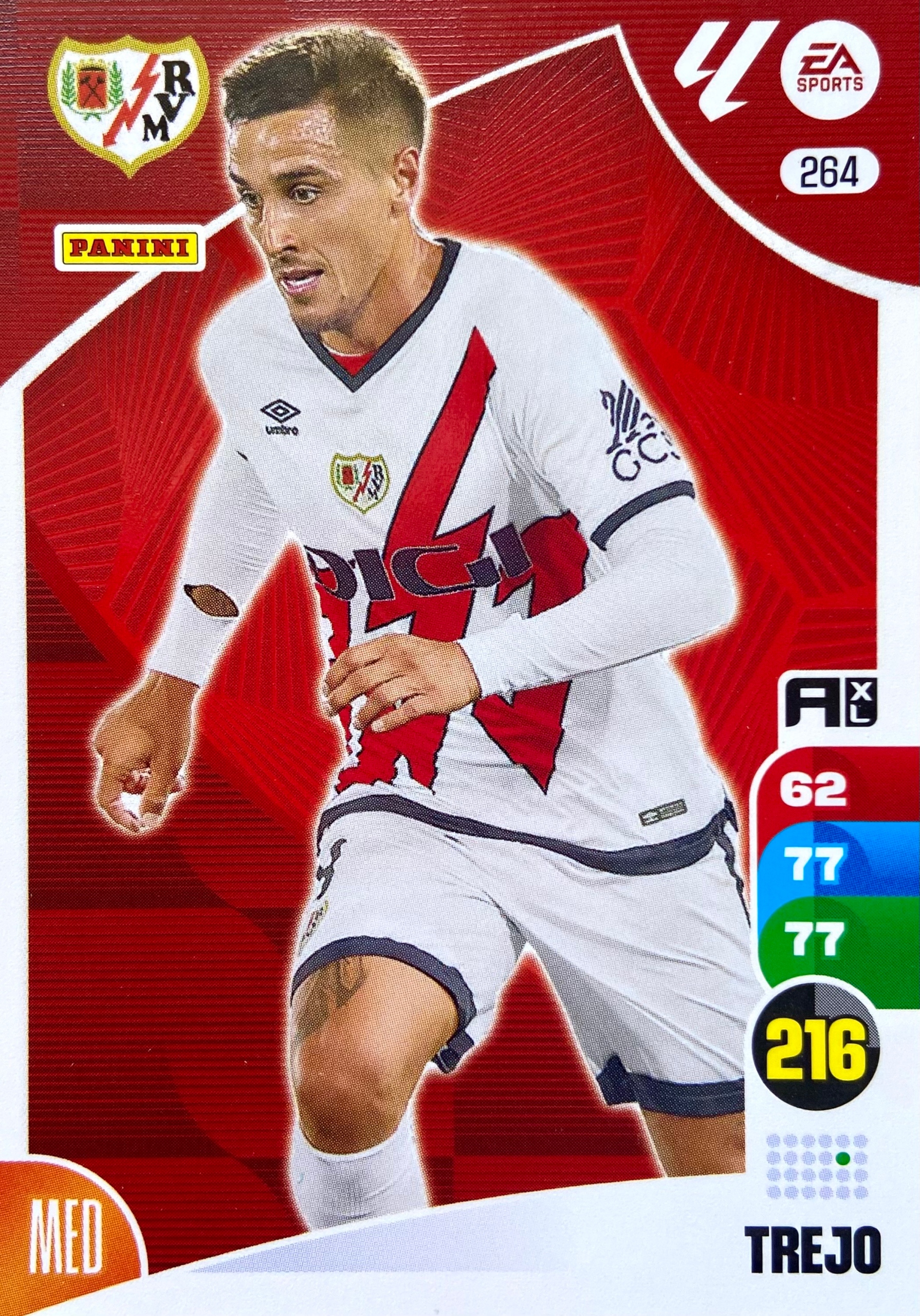 Panini La Liga 2024-25 2025 Base 264 Trejo Rayo Vallecano