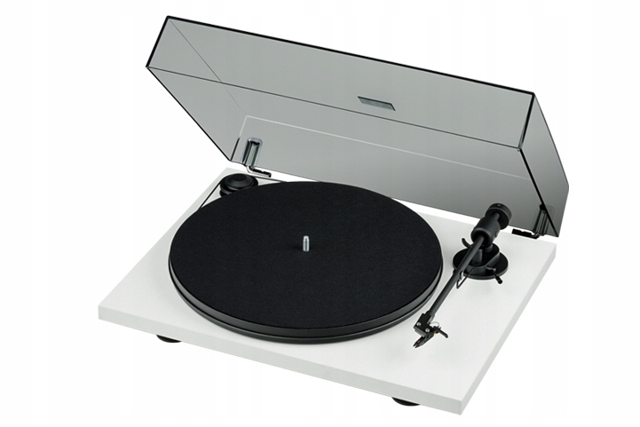 GRAMOFON PRO-JECT PRIMARY E biały + platforma Napęd paskowy