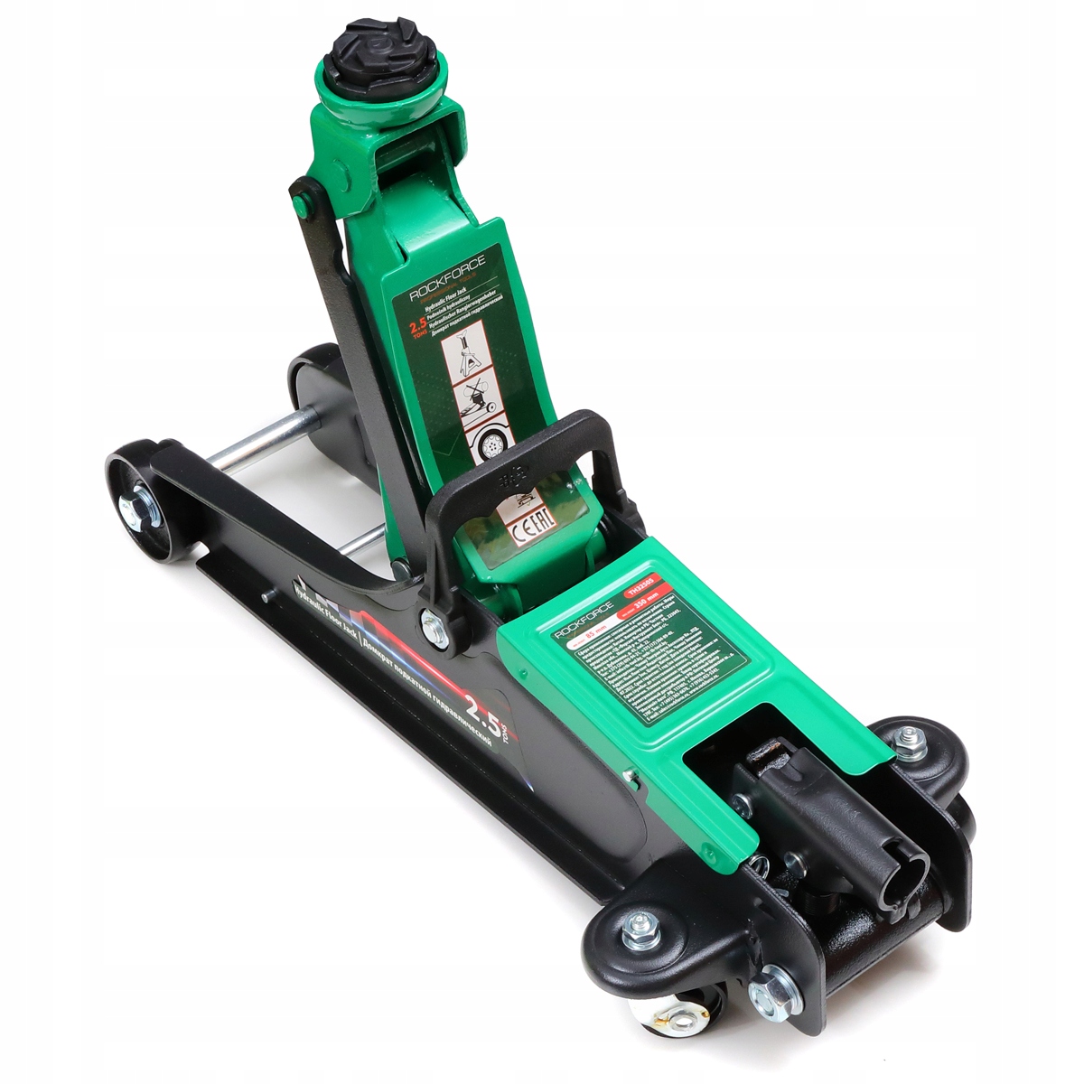 PODNOŚNIK SAMOCHODOWY LEWAREK ŻABA 2,5T GUMA NASADKA DO ALUFELG 21 Kod producenta CA-52819