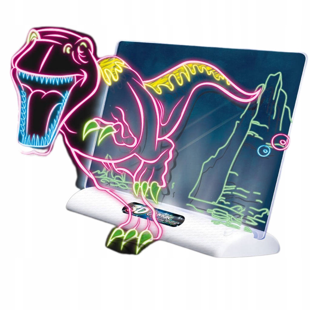 

Tablica Magic Board 24,5 x 21 cm dinozaury