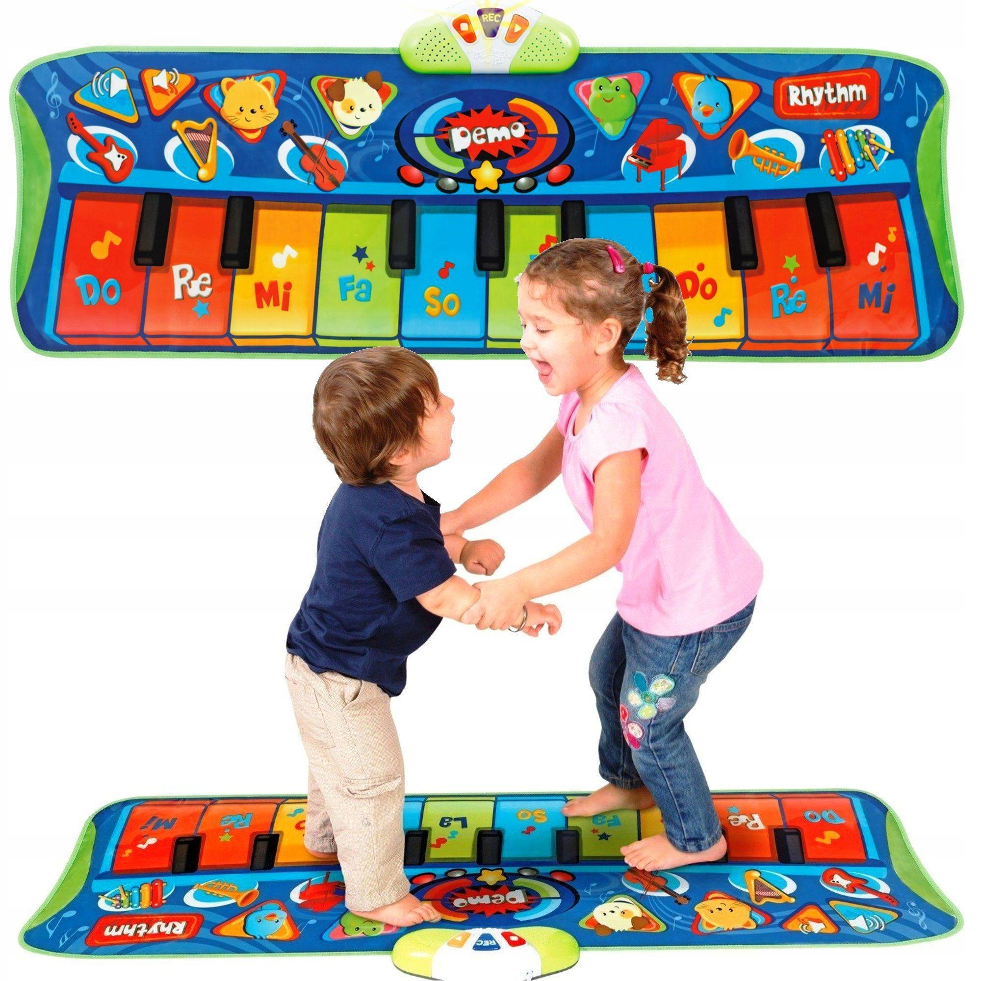 

Muzyczna Mata Interaktywna Pianinko Nagrywa Smily