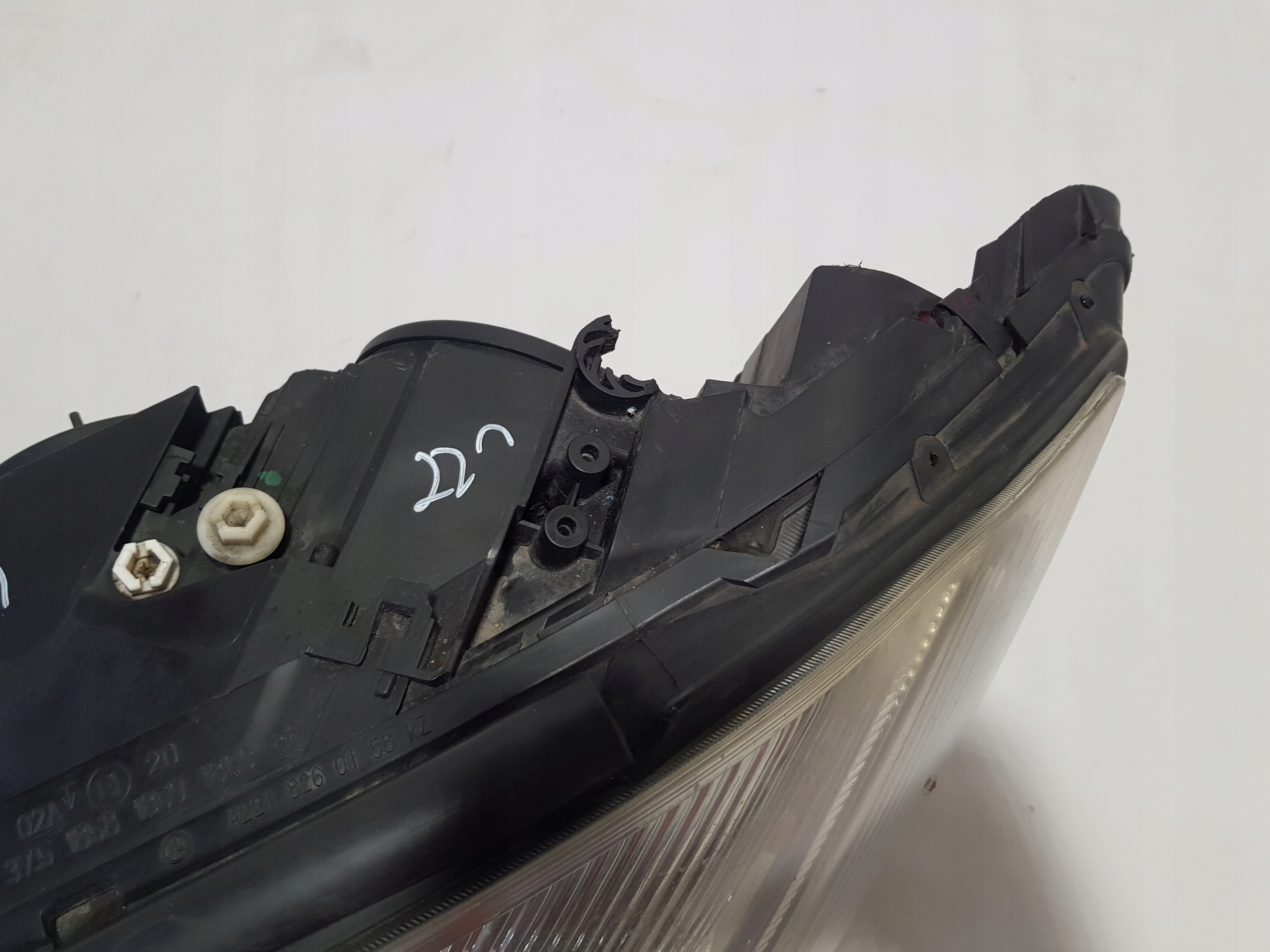 light XENON left front MERCEDES W221