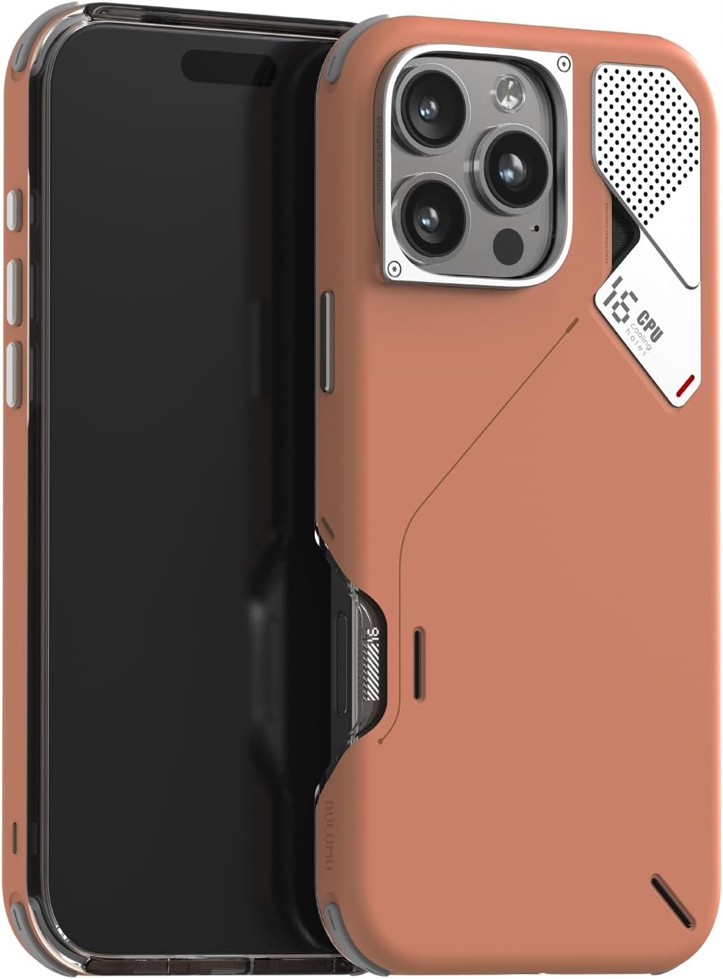 Zadní Kryt Aulumu pro Apple iPhone 16 Pro Max hnědý