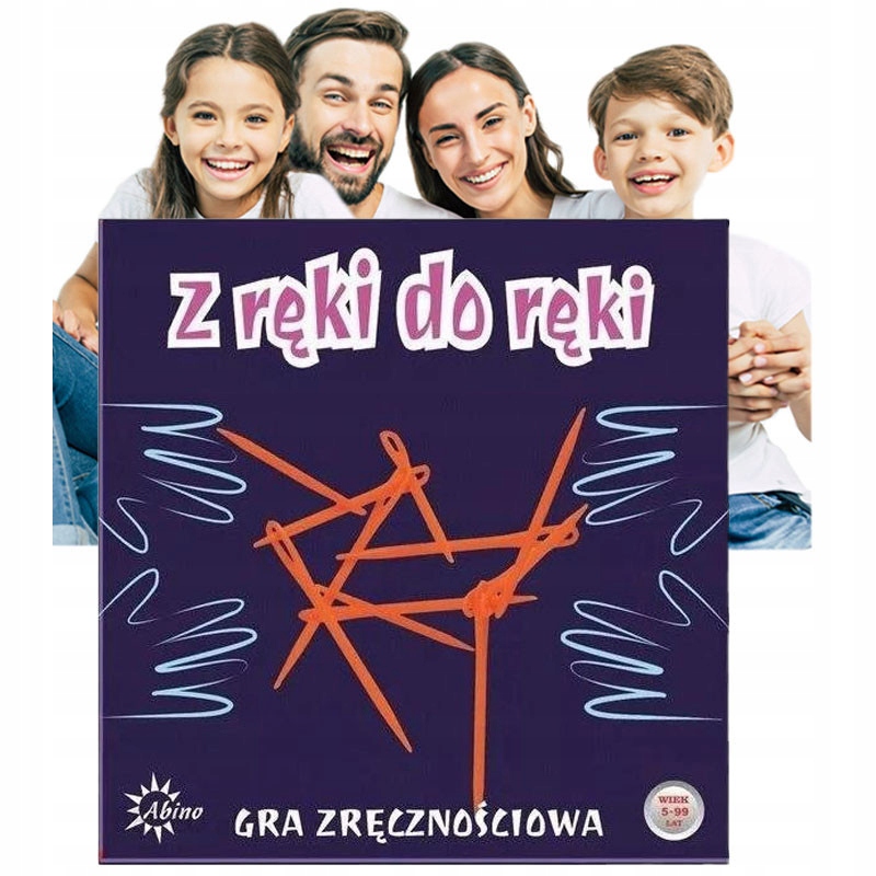 Gra dla DZIECI Imprezowa RODZINNA Z Ręki do Ręki (5905320676452) • Cena ...