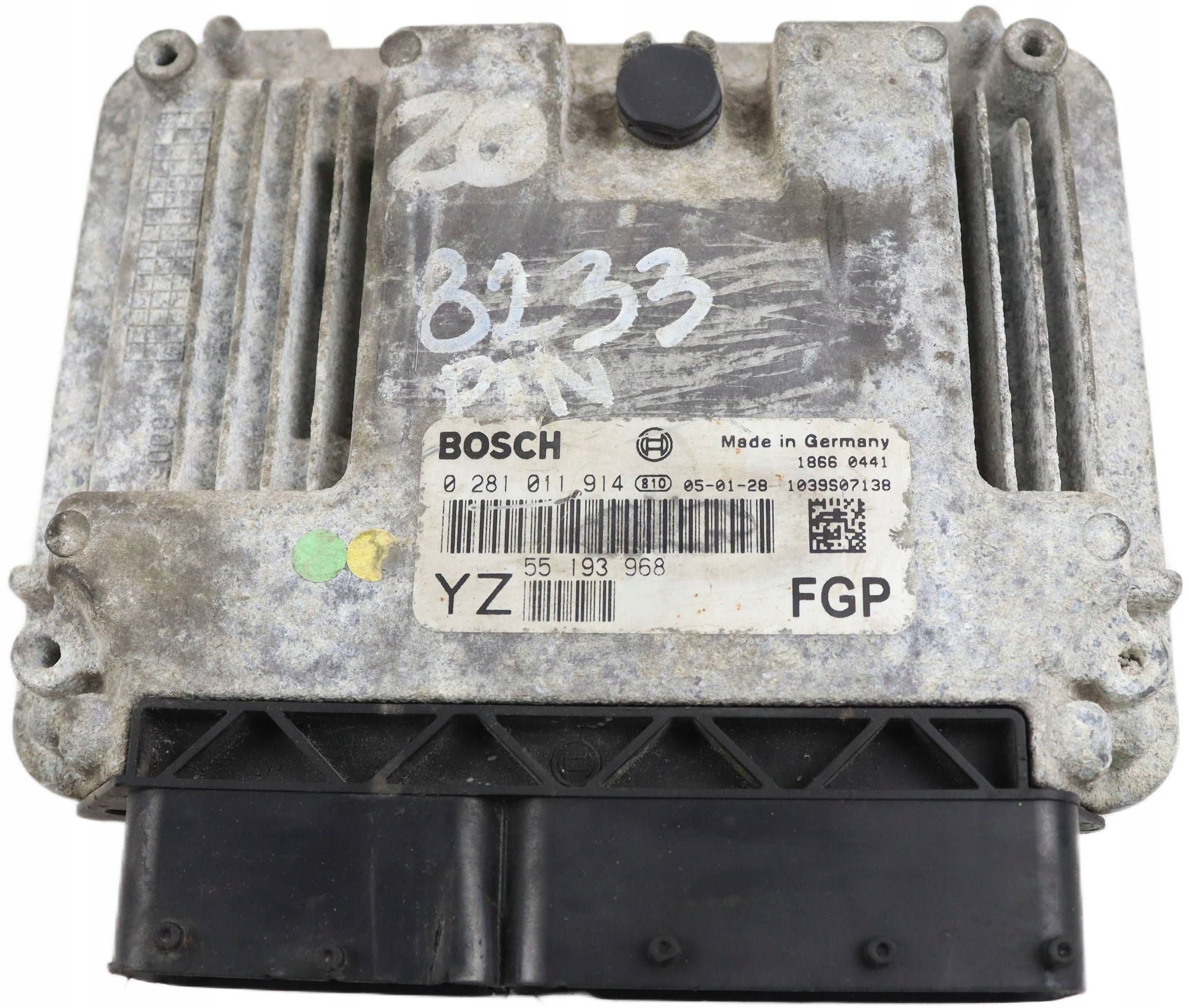 OPEL VECTRA C computer Centralina Motore 1.9 CDTI 55193968 0281011914