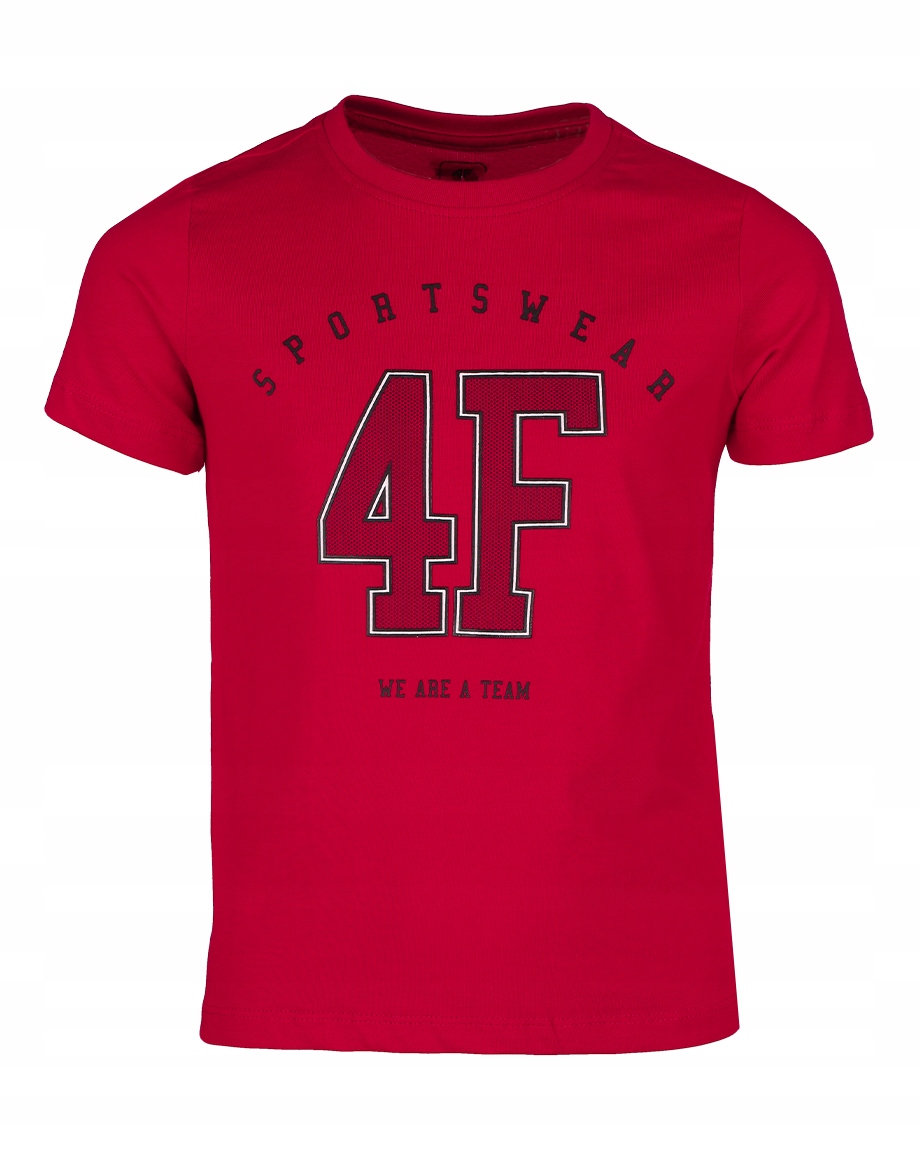 

4F koszulka t-shirt dziecięca sportowa roz.140