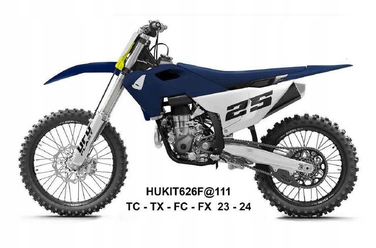 Sada Plastov Husqvarna Tc 125 250 '23-'24, Fc 250 350 450 23-24