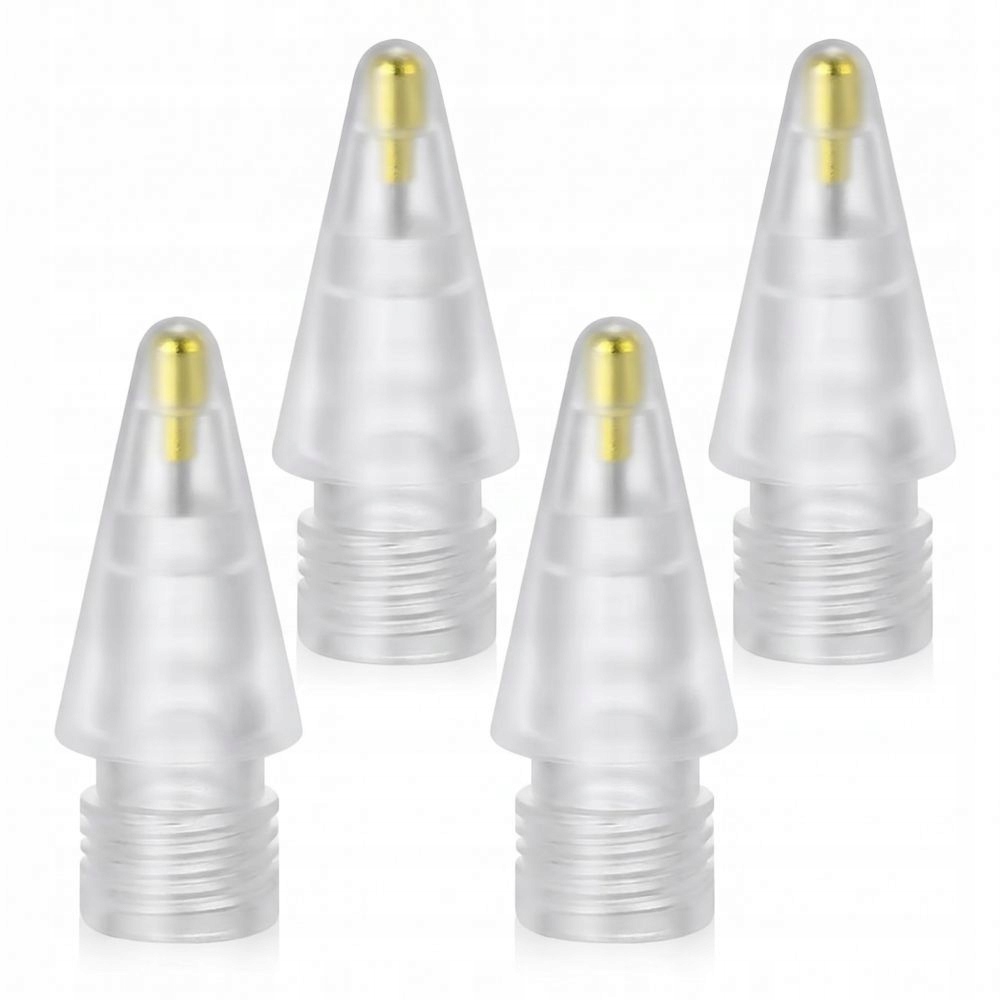 Tech- Protect Stylus Tips 4- Pack Apple Pencil Clear Tech- Protect