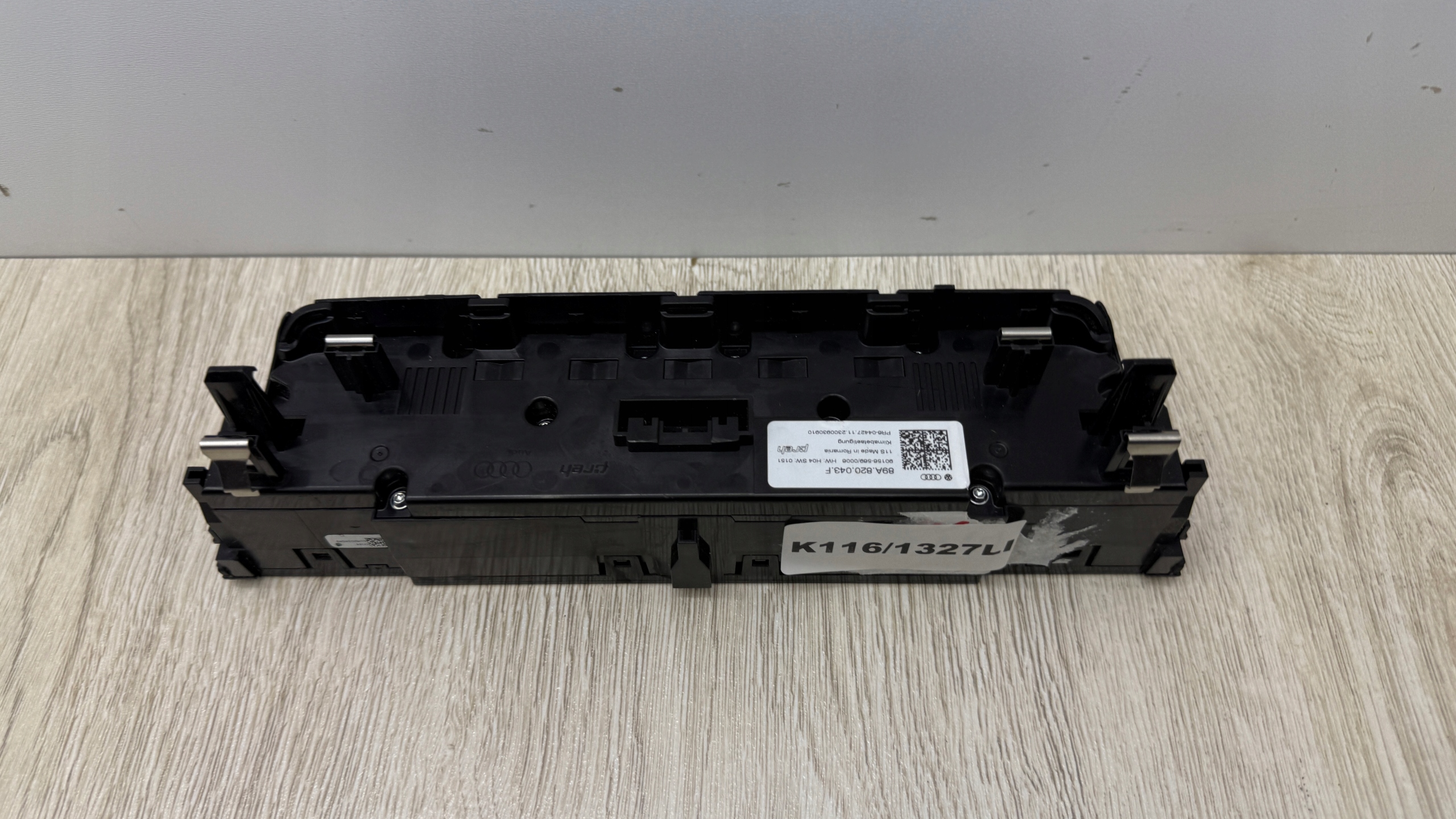 Unite commande clima OGRZEWANIA AUDI Q4 E-TRON 89A820043F K116/1327LI