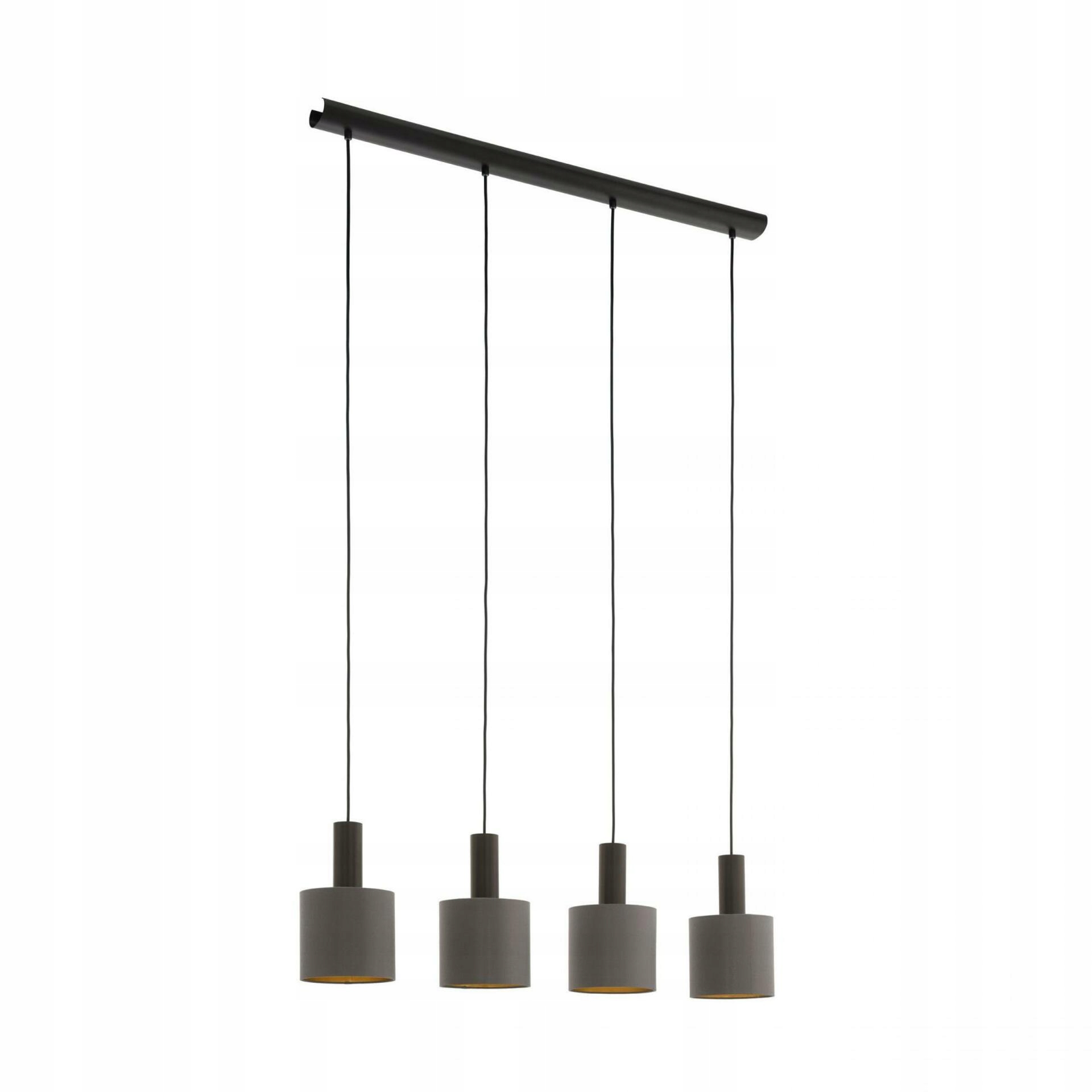 Závesné svietidlo Eglo Concessa 1 E27 4x240W hnedá zlatá 940mm