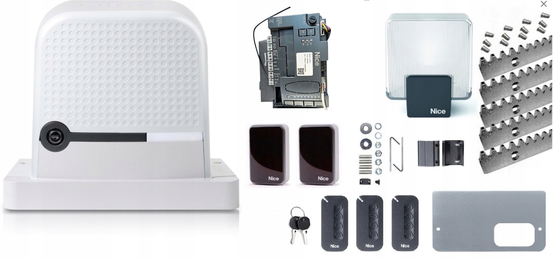 Pohon pro posuvnou bránu Nice Robus 400 MyGo – Nový!