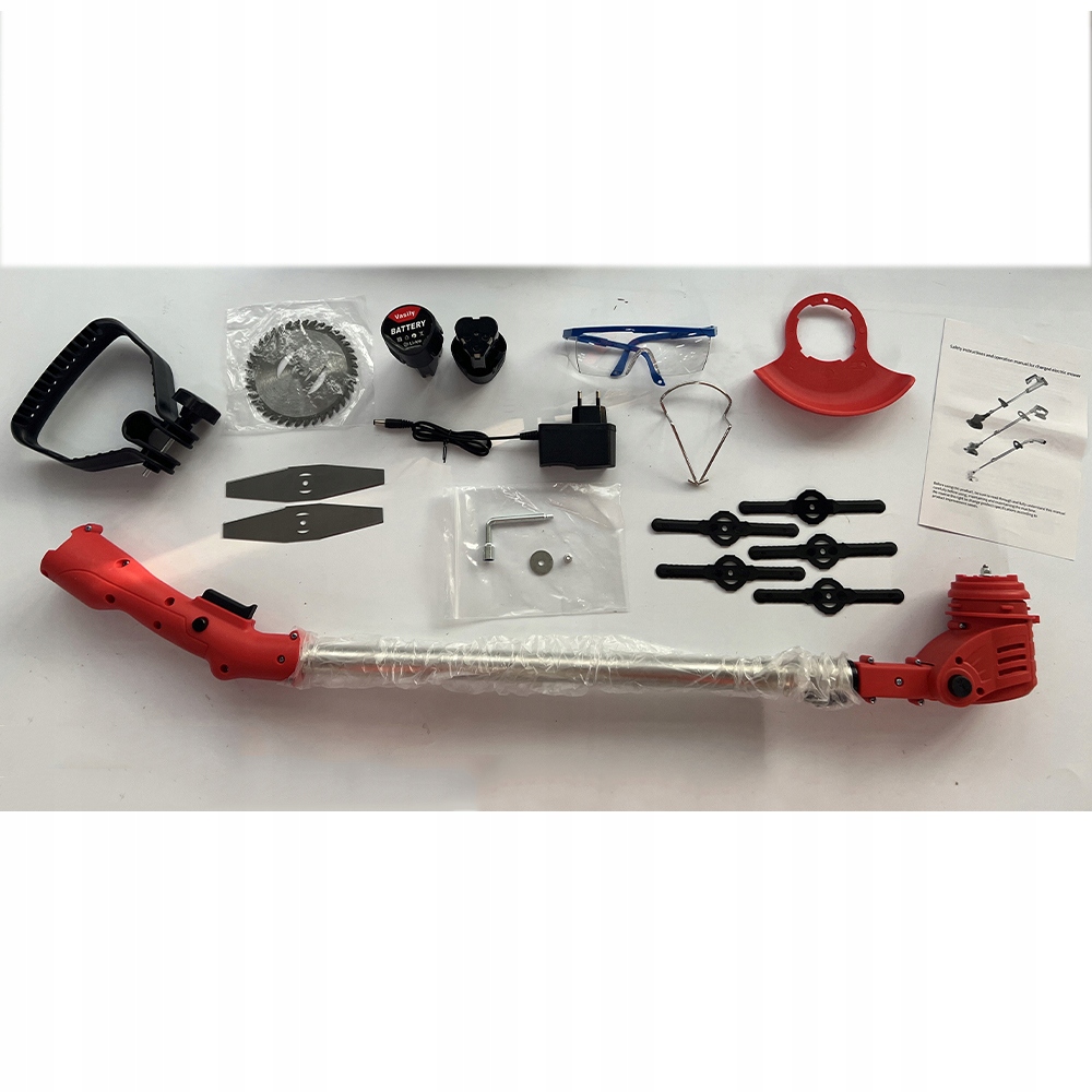 CORDLESS WEED EATER,3-IN-1 LIGHTWEIGHT PUSH GRASS STRING TRIMMER EDGER Moc silnika 650 W