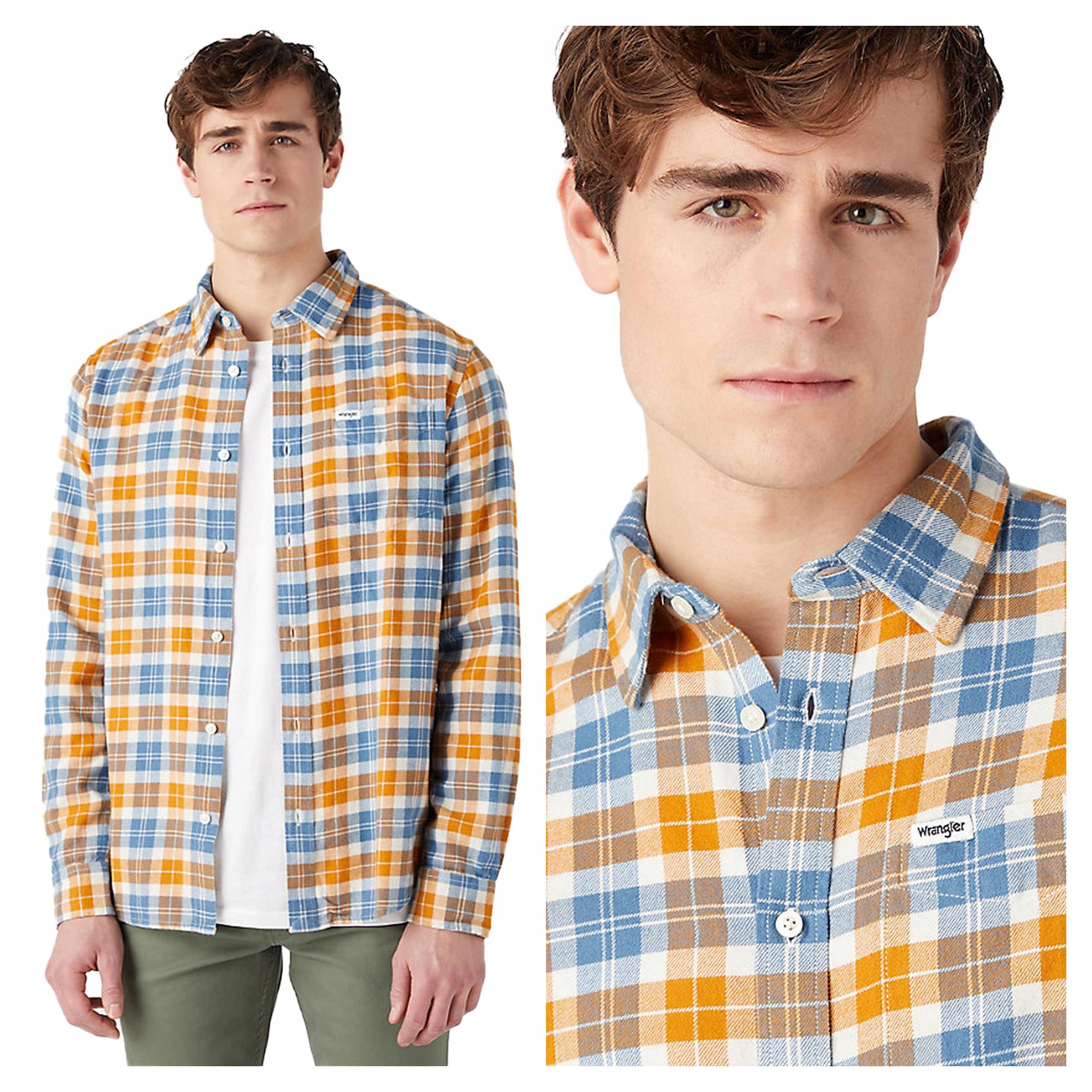 Pánská košile Wrangler 1 Pocket Shirt M