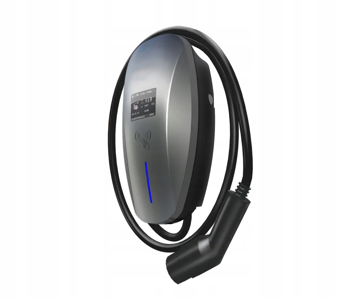 Ładowarka Samochodowa Wallbox Gray 11kW do Hybryd Plug in Ampere Point WiFi Marka inna