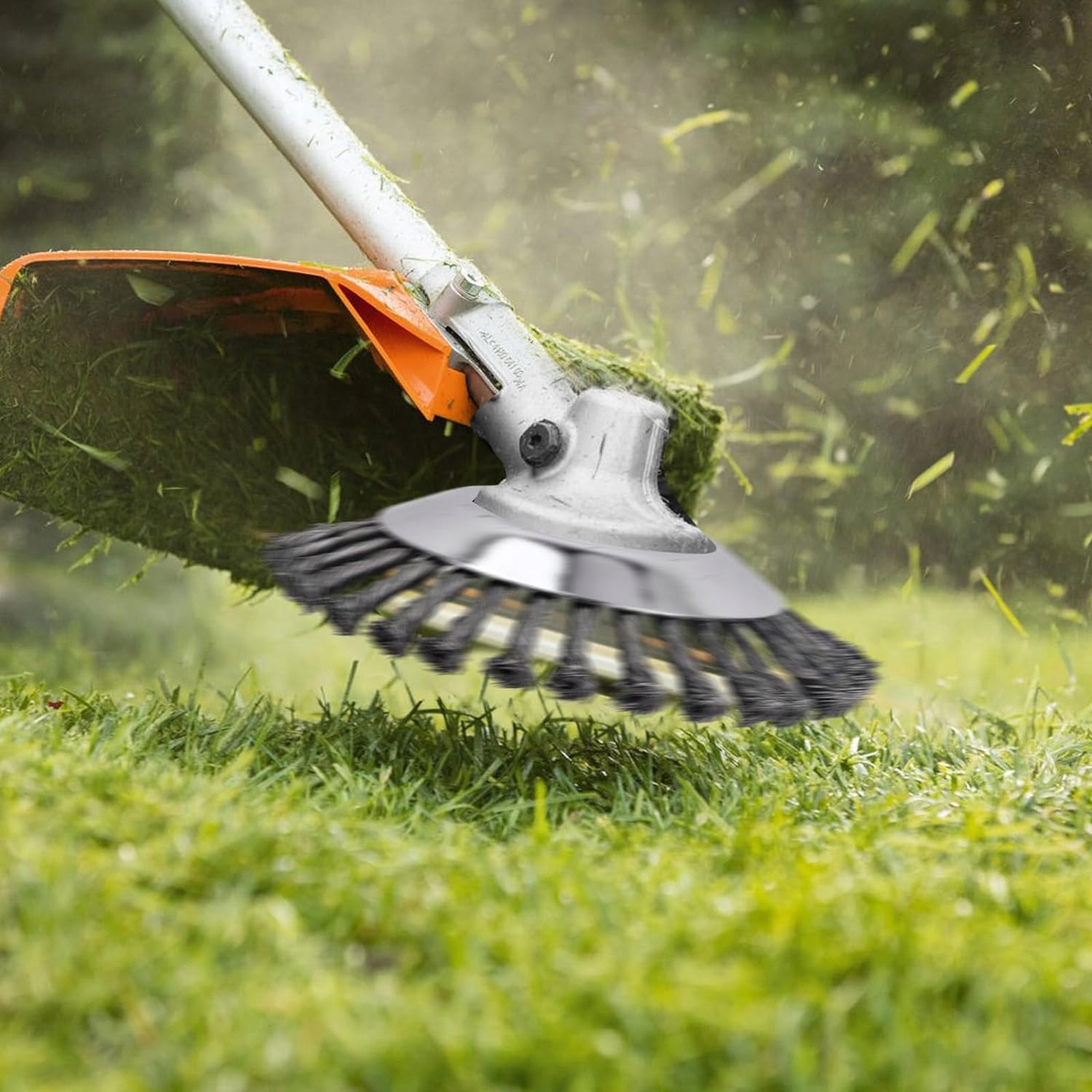 DRUCIAK SZCZOTKA DRUCIANA DO KOSY SPALINOWEJ DO BRUKU KOSTKI BRUKOWEJ 200MM Kod producenta Szczotka druciana