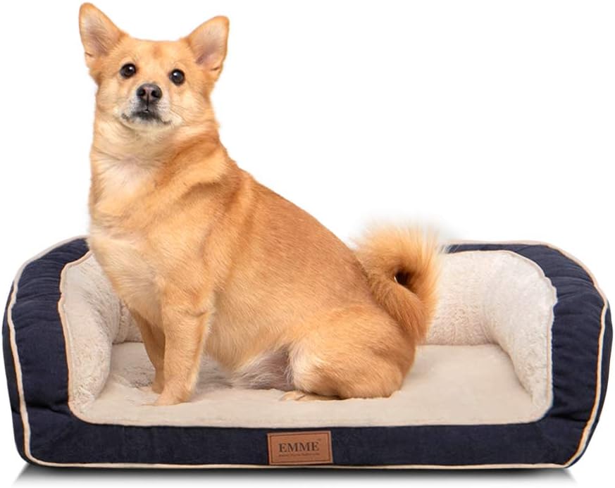 Levně Pelíšek pro psa Emme 69x51x18 Pěnová Vložka S Výstupky