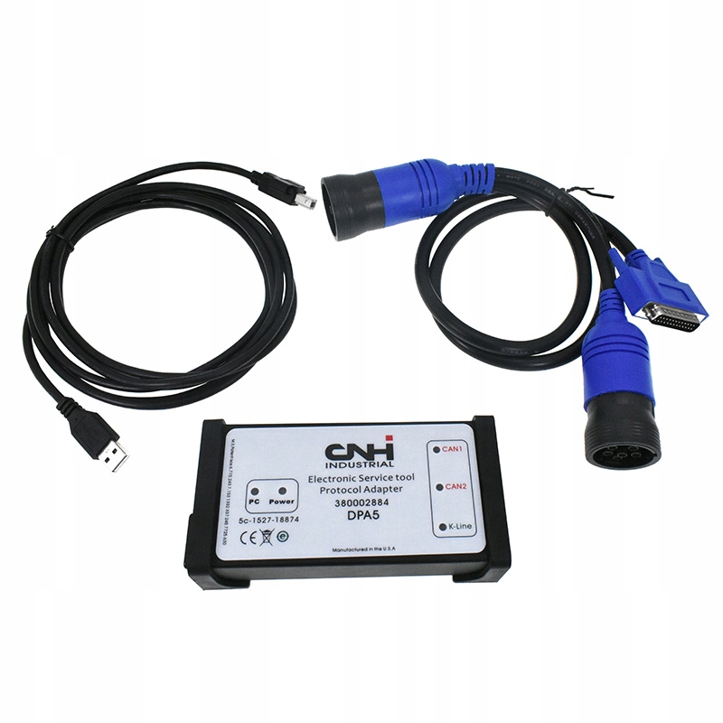 INTERFEJS TESTER CNH EST K-LINE, CAN1, CAN2
