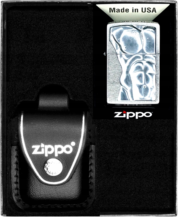 Zestaw Zippo Zapalniczka Man Torso prezentowy*nr3