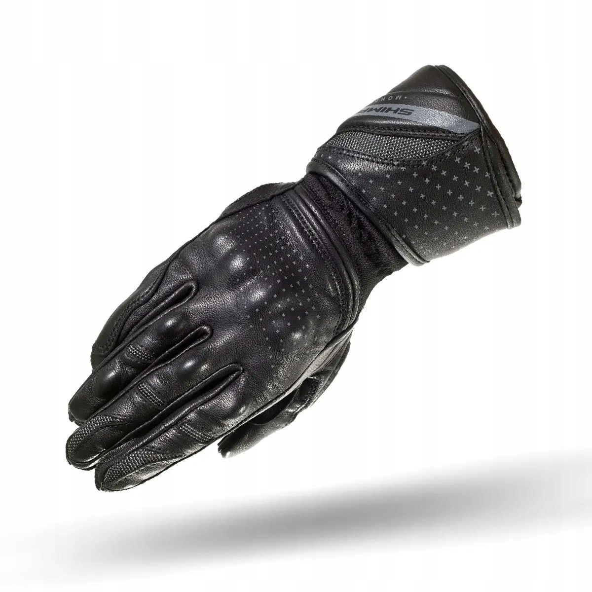 Dámske kožené motocyklové rukavice Shima Monde Black S