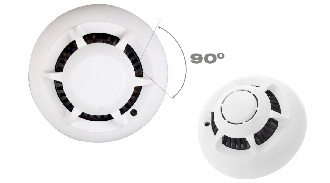 CZUJNIK DYMU UKRYTA KAMERA IP HD WIFI Android SPY Marka inna