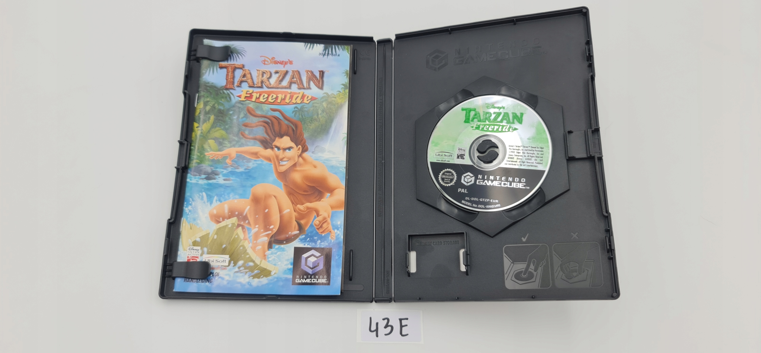 NINTENDO GAMECUBE TARZAN FREERIDE Platforma Nintendo GameCube