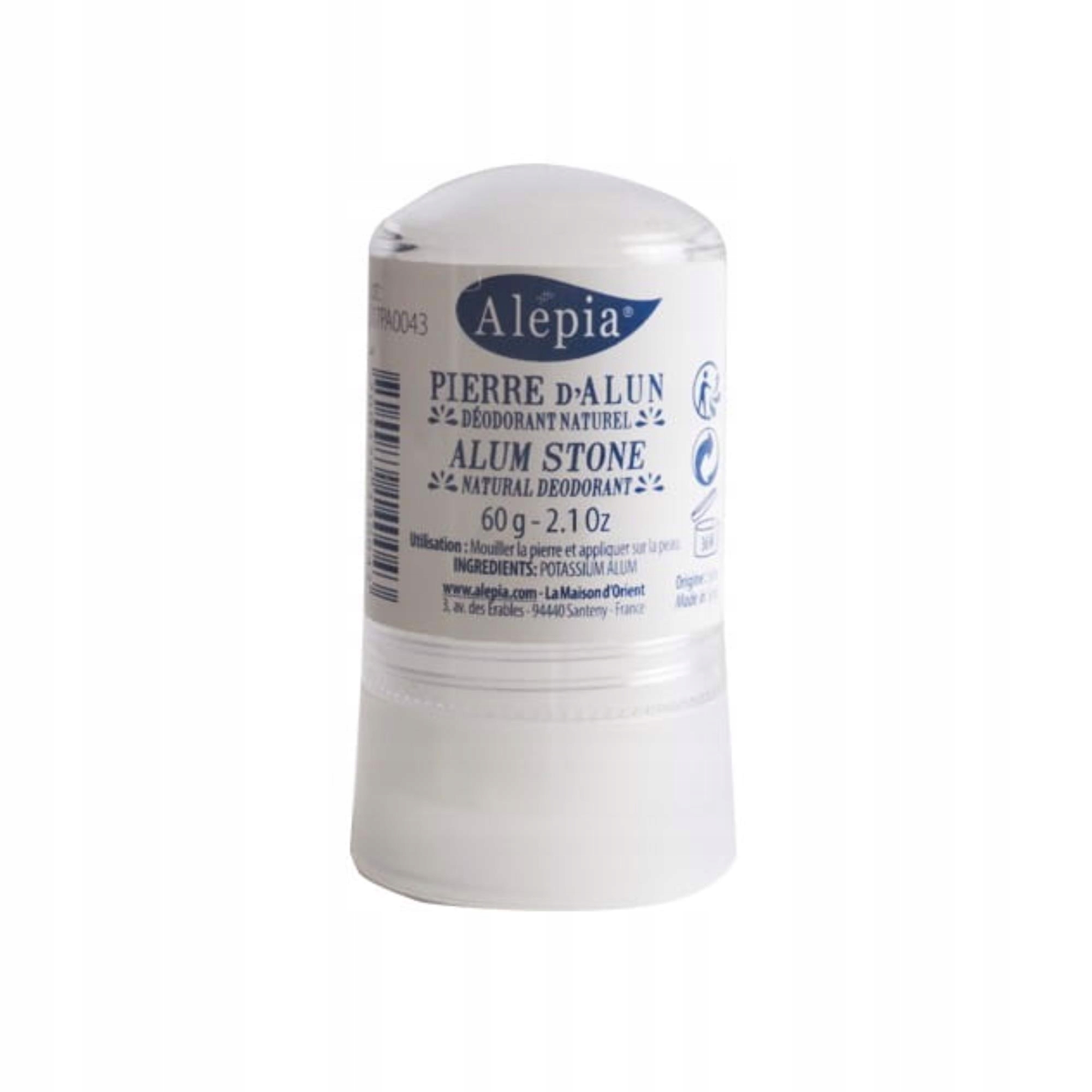 

Alepia Ałun Dezodorant Stick 60G Naturalny