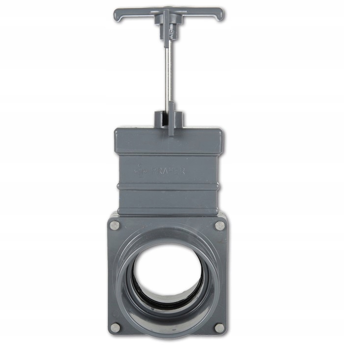 Zawór zasuwa gilotynowa-75mm-PRAHER