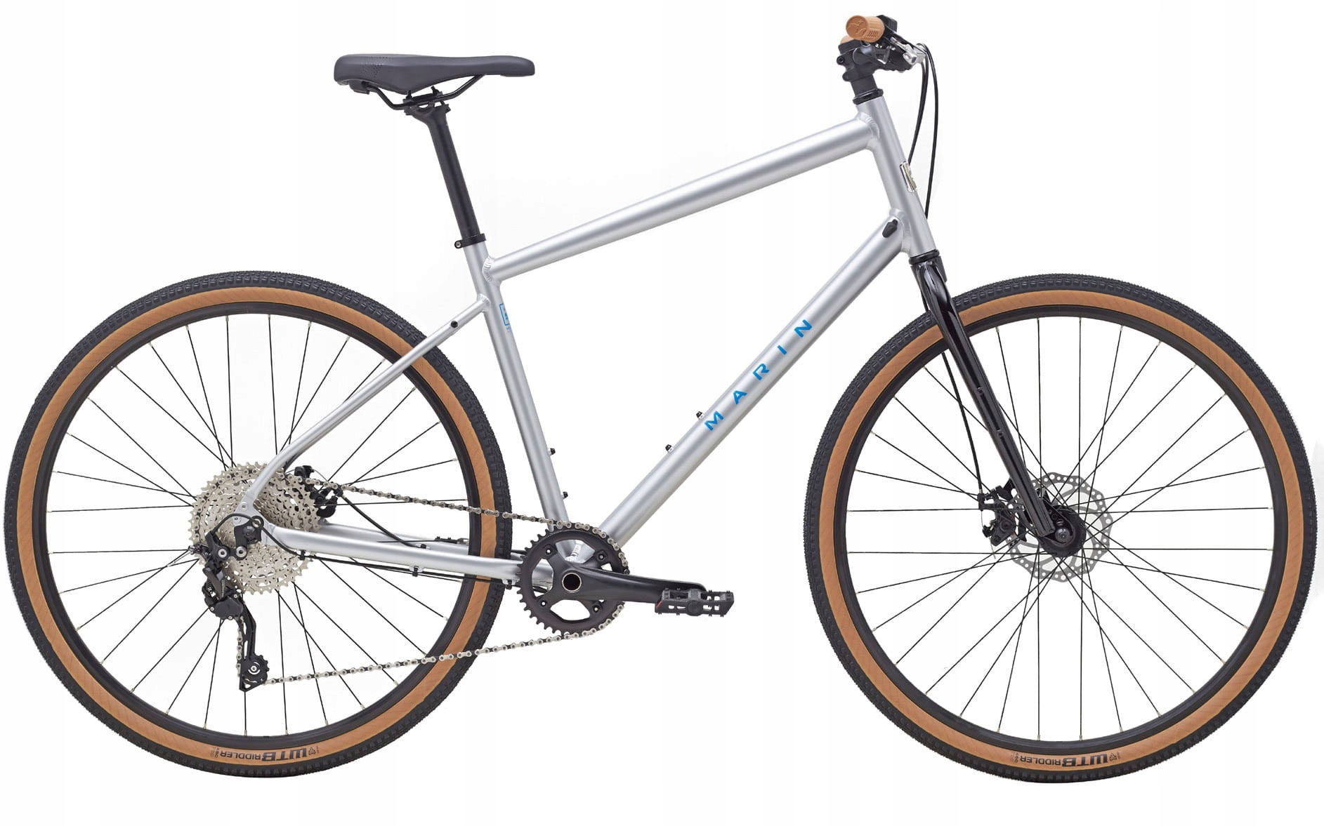 Rower miejski Marin Kentfield 2srebrny 28" L