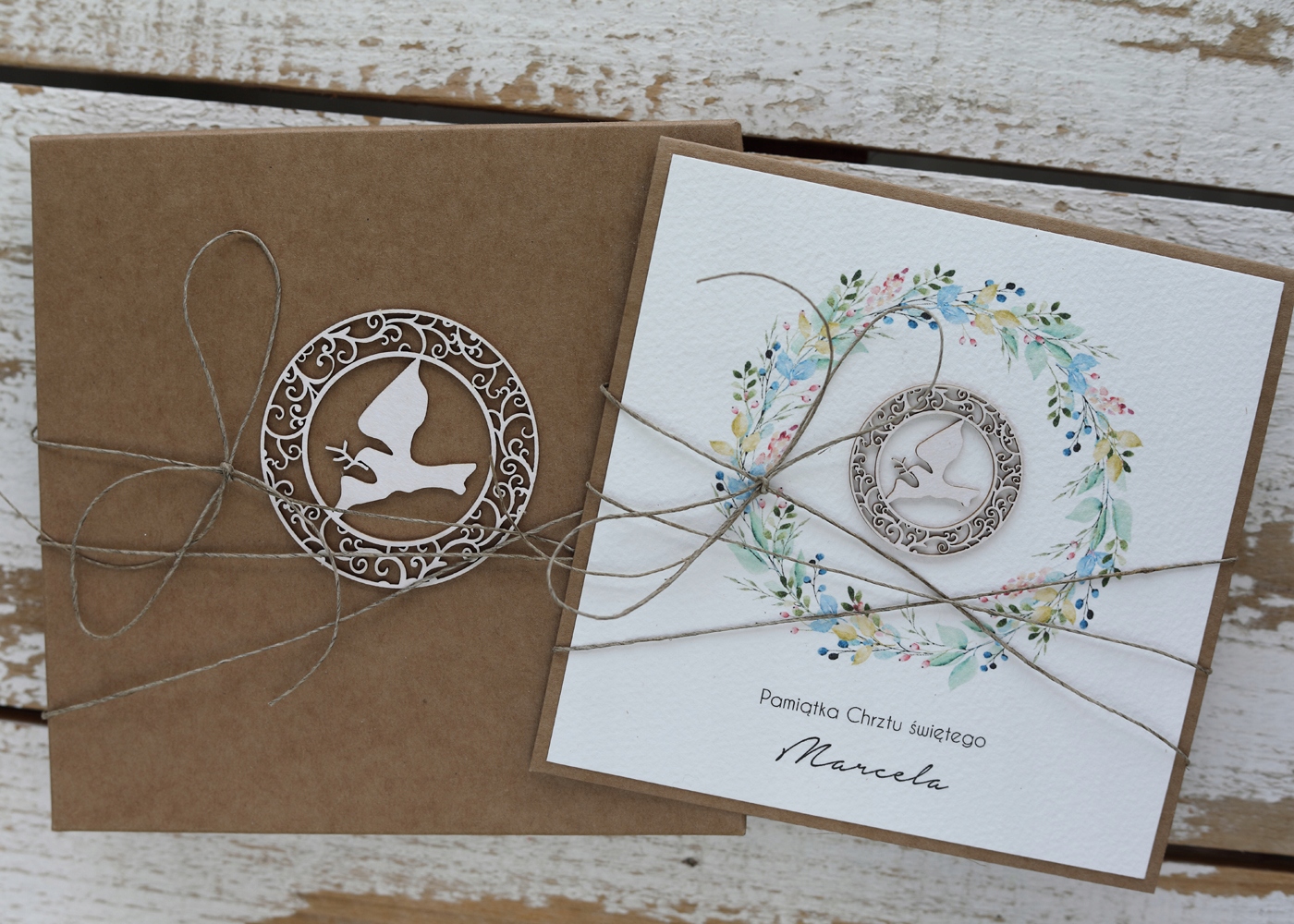 Přání na křtiny s Eko personalizací