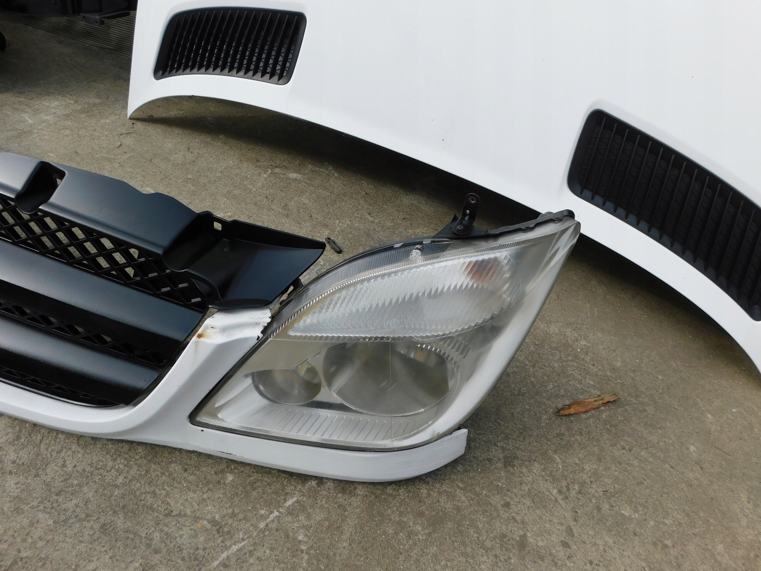 Mercedes Sprinter front complete bonnet radiator bumper lights fenders