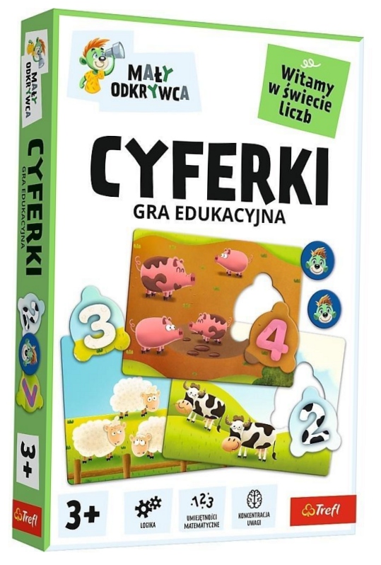 Mały odkrywca Cyferki Trefl