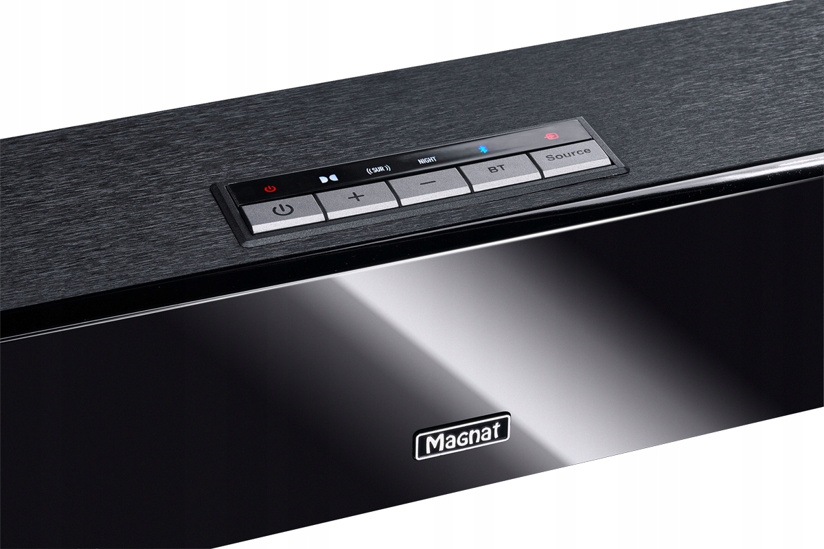 MAGNAT SBW 280 - Soundbar 2.1 Bluetooth aptX HDMI Kolor czarny