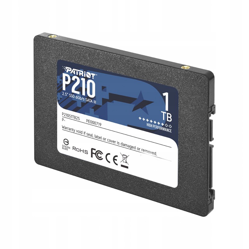 

Ssd Patriot 1TB P210 SATA3 2.5'' 520/430 MB/s