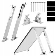 Uchwyt do panela fotowoltaicznego Alu 1 Panel trójkąt ekierka 30-60st.