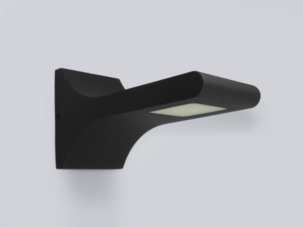 Led fasádní svítidlo Ortal 5W Ww černé IP54