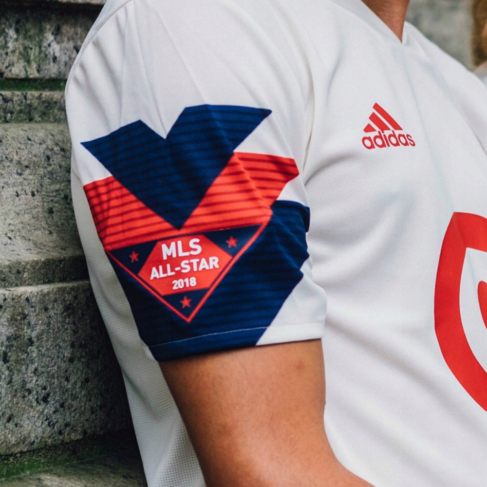HOT Adidas 2018 Mls All Star Jersey Koszulka MLS All Star Game